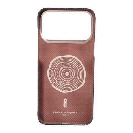Apple iPhone 17 Pro Max Kılıf M-safe Şarj Özellikli Raptic Aramid Skin Serisi Karbon Kapak