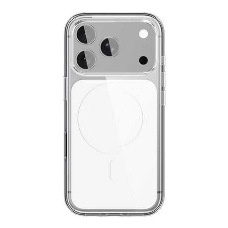 Apple iPhone 17 Pro Max Kılıf M-safe Şarj Özellikli Şeffaf Tasarımlı Wlons Apel Kapak