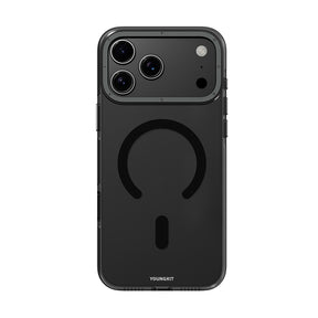 Apple iPhone 17 Pro Max Kılıf M-safe Şarj Özellikli Şeffaf Youngkit Crystal Shield Serisi Kapak