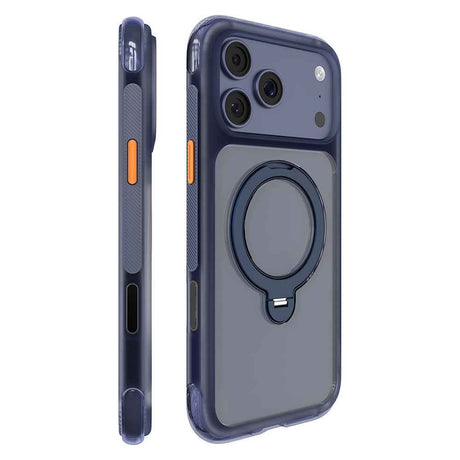 Apple iPhone 17 Pro Max Kılıf M-safe Şarj Özellikli Standlı Airbag Tasarımlı Mutural Air Shield Serisi Kapak