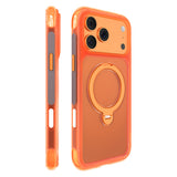 Apple iPhone 17 Pro Max Kılıf M-safe Şarj Özellikli Standlı Airbag Tasarımlı Mutural Air Shield Serisi Kapak