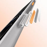 Apple iPhone 17 Pro Max Kılıf M-safe Şarj Özellikli Standlı Airbag Tasarımlı Mutural Air Shield Serisi Kapak