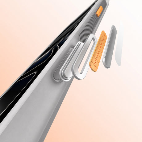 Apple iPhone 17 Pro Max Kılıf M-safe Şarj Özellikli Standlı Airbag Tasarımlı Mutural Air Shield Serisi Kapak