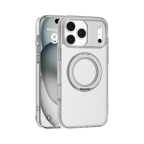 Apple iPhone 17 Pro Max Kılıf M-safe Şarj Özellikli Standlı Airbag Tasarımlı Mutural Fresh Serisi Kapak