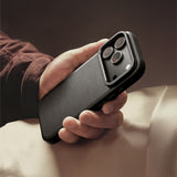 Apple iPhone 17 Pro Max Kılıf M-safe Şarj Özellikli Standlı Amazingthing Glamour Mag Serisi PU Kapak