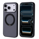 Apple iPhone 17 Pro Max Kılıf M-Safe Şarj Özellikli Standlı Zore Proton Silikon Kapak