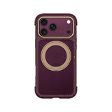Apple iPhone 17 Pro Max Kılıf M-safe Şarj Özellikli Wiwu AA-203 AeroArmor Ultra Serisi Airbag Tasarımlı Standlı Kapak