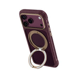 Apple iPhone 17 Pro Max Kılıf M-safe Şarj Özellikli Wiwu AA-203 AeroArmor Ultra Serisi Airbag Tasarımlı Standlı Kapak