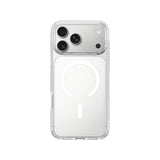 Apple iPhone 17 Pro Max Kılıf M-safe Şarj Özellikli Wiwu CS-202 Crystal Shield Pro Serisi Anti Yellowing Sert PC Kapak