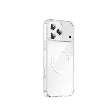 Apple iPhone 17 Pro Max Kılıf M-safe Şarj Özellikli Wiwu YXK-207 Invisible Pro Sert PC Kapak