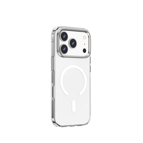 Apple iPhone 17 Pro Max Kılıf M-safe Şarj Özellikli Wiwu YXK-208 Invisible Ultra Sert PC Kapak