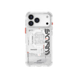 Apple iPhone 17 Pro Max Kılıf M-safe Şarj Özellikli Yazı Desenli Airbag Tasarımlı Skinarma Sonix Kapak