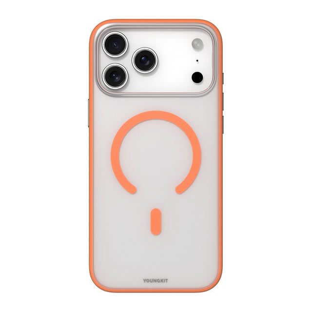 Apple iPhone 17 Pro Max Kılıf M-safe Şarj Özellikli Youngkit Clear Serisi Kapak