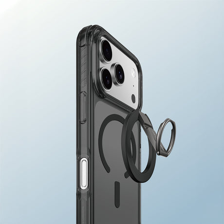 Apple iPhone 17 Pro Max Kılıf M-safe Şarj Özellikli Yüzük Standlı Amazingthing Titan Pro Serisi Kapak
