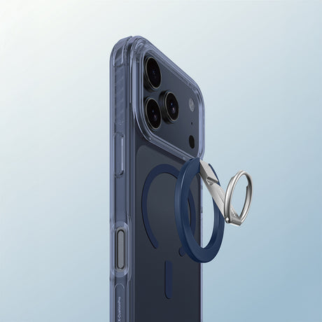 Apple iPhone 17 Pro Max Kılıf M-safe Şarj Özellikli Yüzük Standlı Amazingthing Titan Pro Serisi Kapak