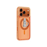 Apple iPhone 17 Pro Max Kılıf M-safe Şarj Özellikli Yüzük Standlı Amazingthing Titan Pro Serisi Kapak