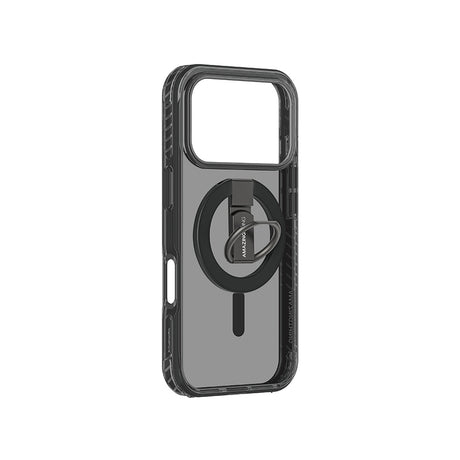 Apple iPhone 17 Pro Max Kılıf M-safe Şarj Özellikli Yüzük Standlı Amazingthing Titan Pro Serisi Kapak
