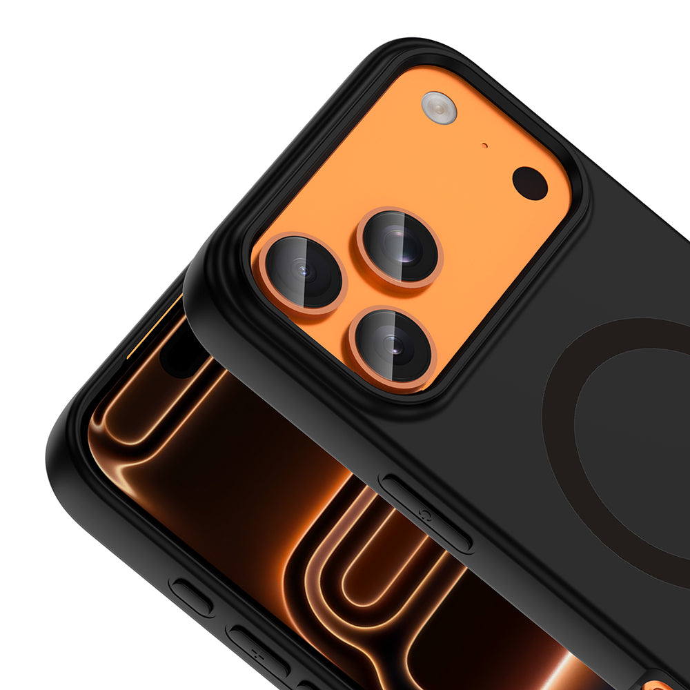 Apple iPhone 17 Pro Max Kılıf M-Safe Şarj Özellikli Zore Aris Silikon Kapak
