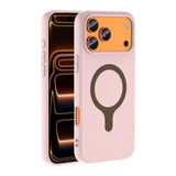 Apple iPhone 17 Pro Max Kılıf M-Safe Şarj Özellikli Zore Aris Silikon Kapak