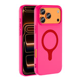 Apple iPhone 17 Pro Max Kılıf M-Safe Şarj Özellikli Zore Aris Silikon Kapak