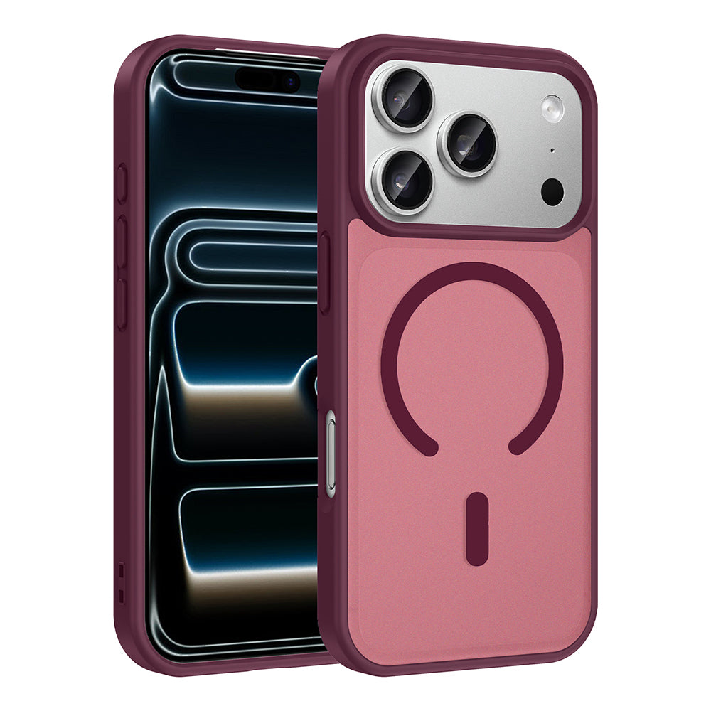 Apple iPhone 17 Pro Max Kılıf M-safe Şarj Özellikli Zore Babet Kapak