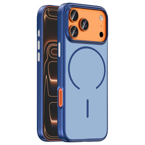 Apple iPhone 17 Pro Max Kılıf M-Safe Şarj Özellikli Zore Lora PC Kapak