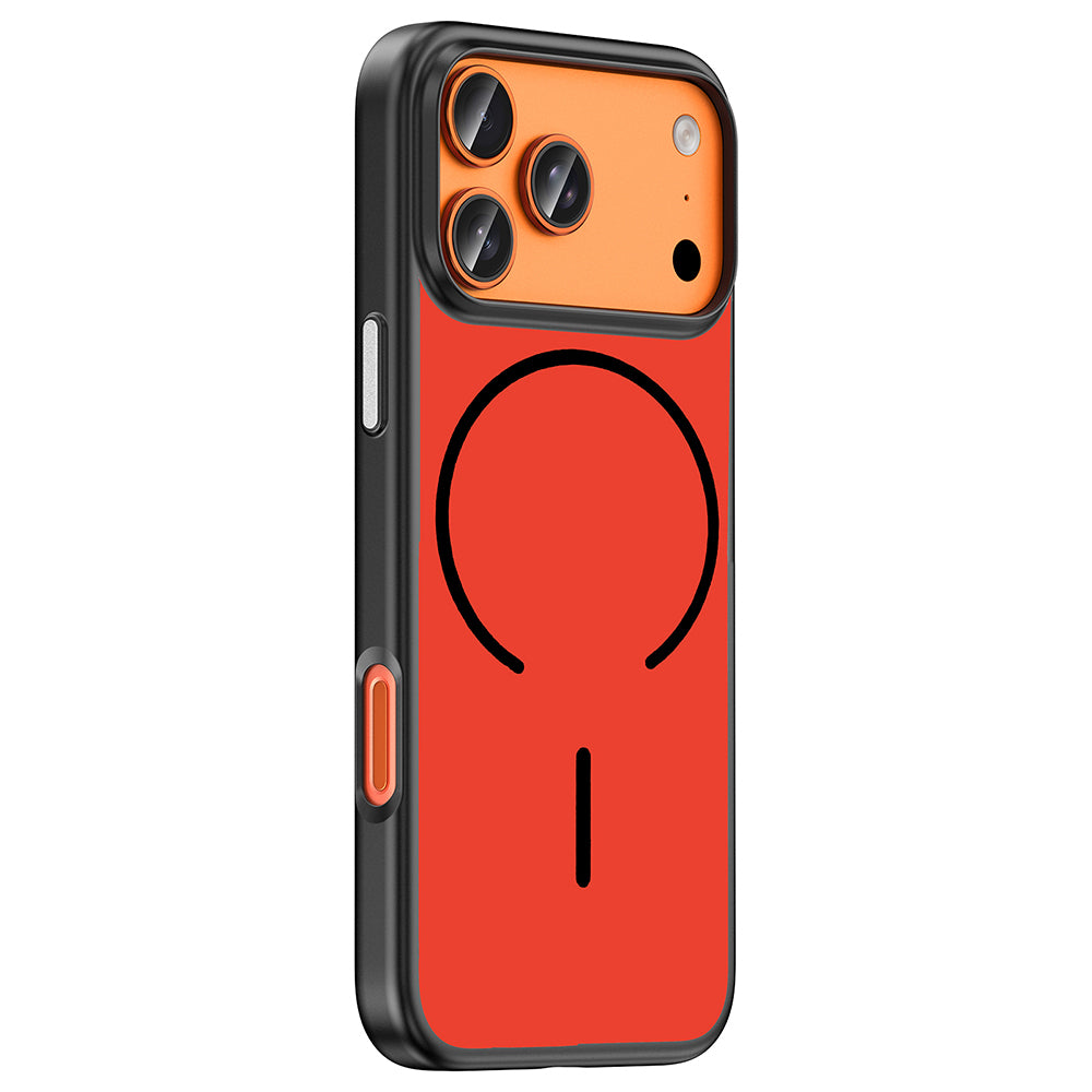 Apple iPhone 17 Pro Max Kılıf M-Safe Şarj Özellikli Zore Lora PC Kapak