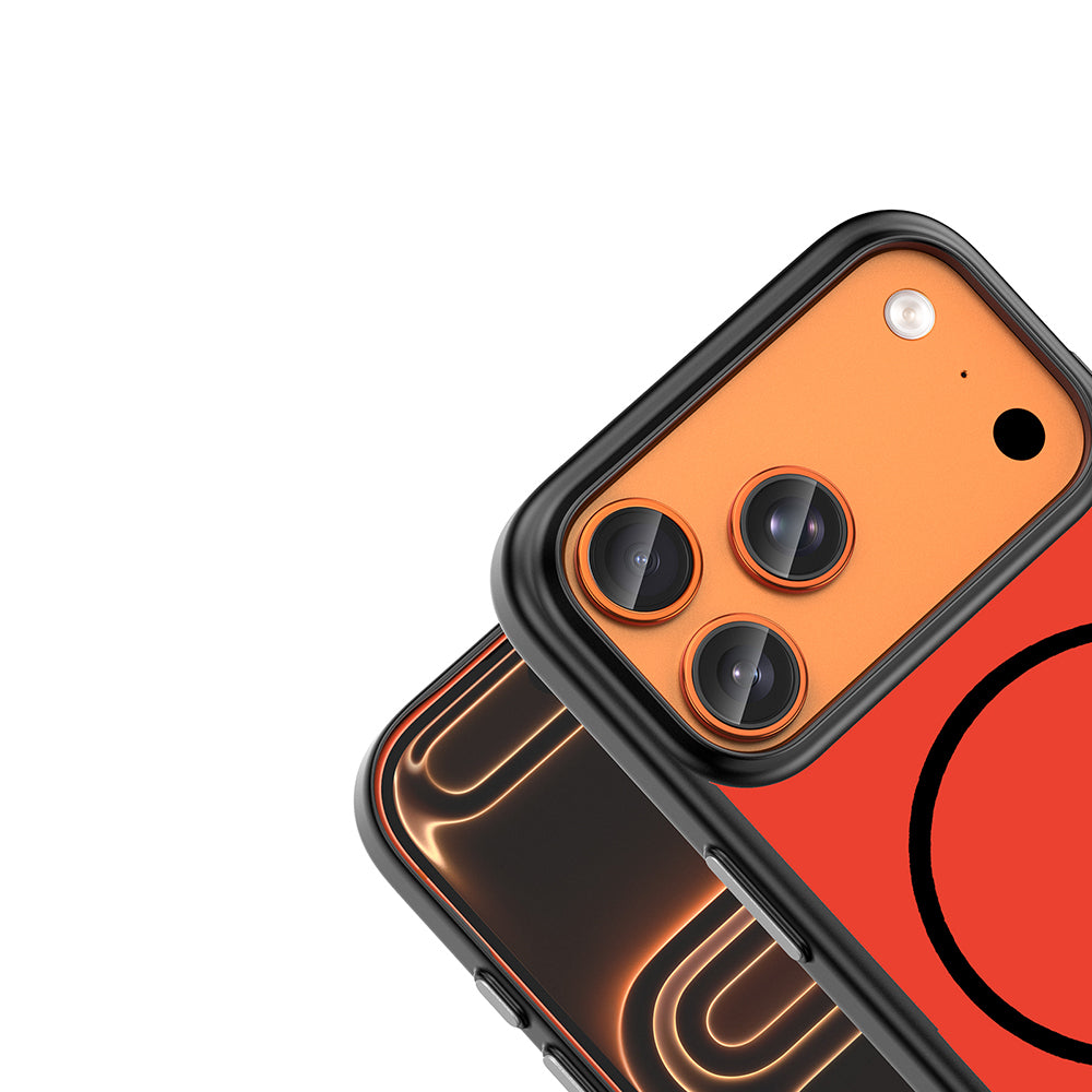 Apple iPhone 17 Pro Max Kılıf M-Safe Şarj Özellikli Zore Lora PC Kapak