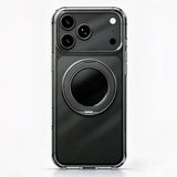 Apple iPhone 17 Pro Max Kılıf M-Safe Şarj Özellikli Zore Luzer 360 Standlı Kapak