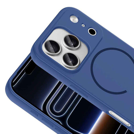 Apple iPhone 17 Pro Max Kılıf M-safe Şarj Özellikli Zore Meta Kapak