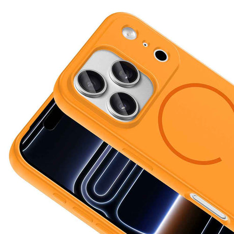 Apple iPhone 17 Pro Max Kılıf M-safe Şarj Özellikli Zore Meta Kapak