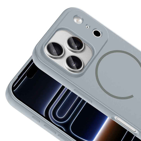 Apple iPhone 17 Pro Max Kılıf M-safe Şarj Özellikli Zore Meta Kapak