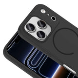 Apple iPhone 17 Pro Max Kılıf M-safe Şarj Özellikli Zore Meta Kapak