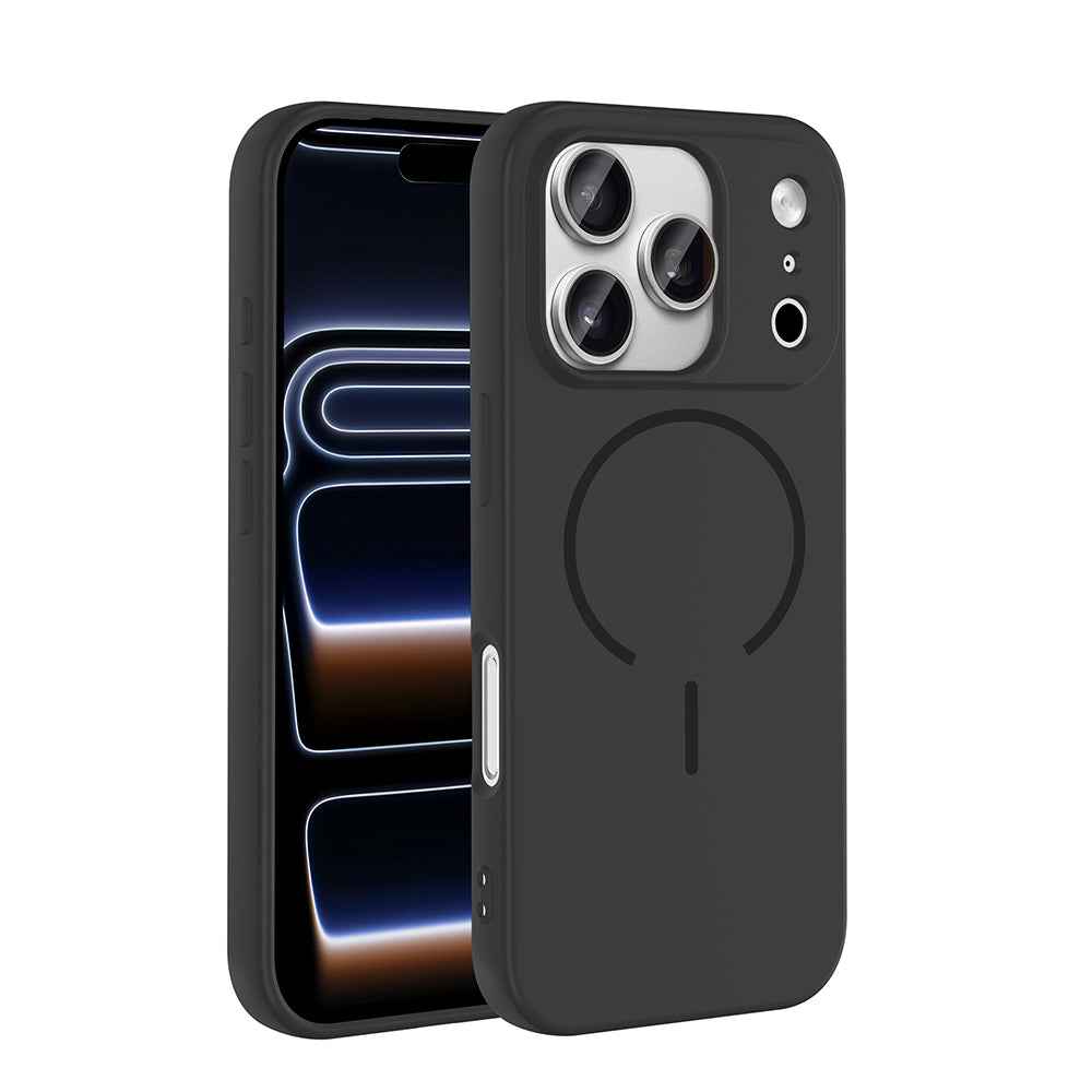 Apple iPhone 17 Pro Max Kılıf M-safe Şarj Özellikli Zore Meta Kapak