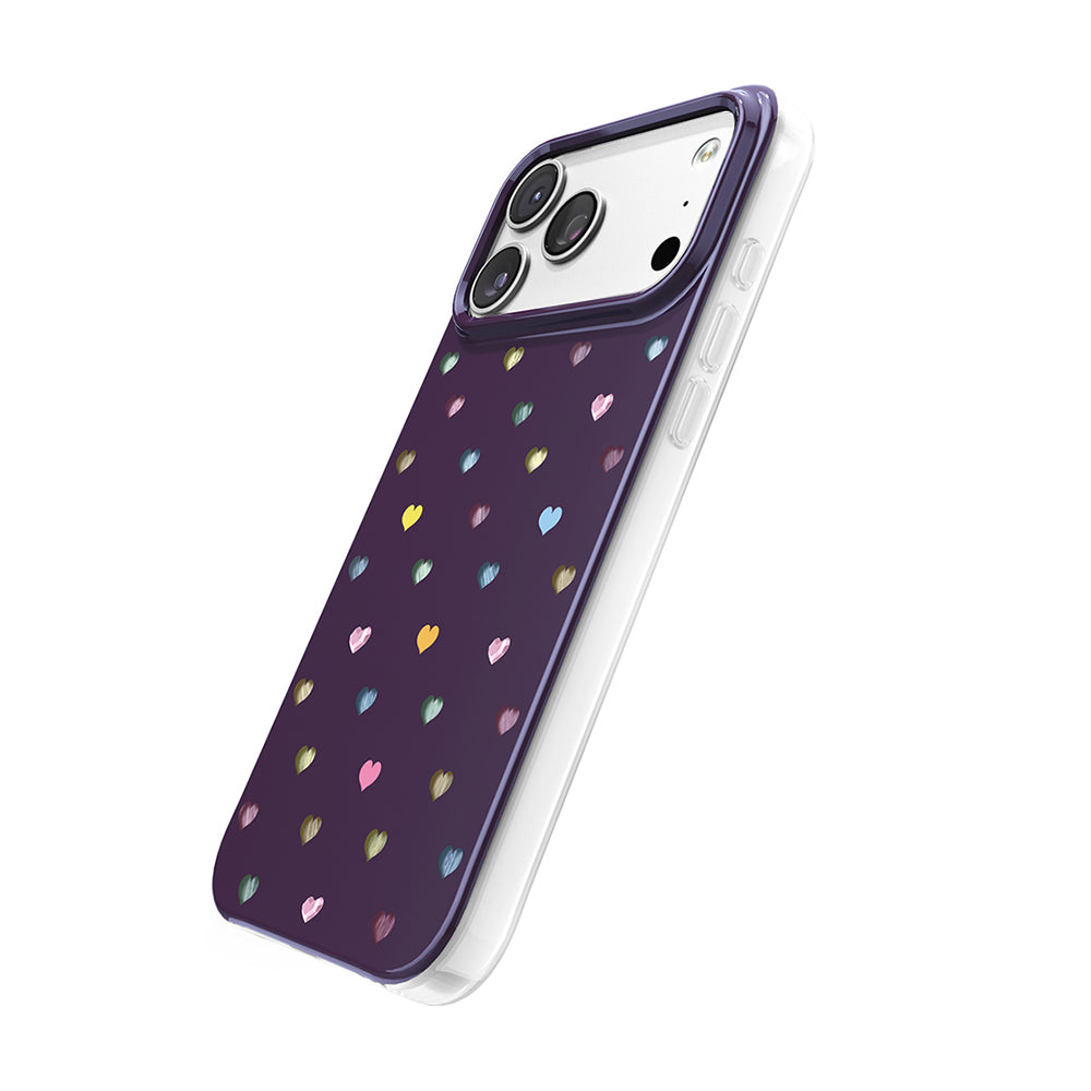 Apple iPhone 17 Pro Max Kılıf M-Safe Şarj Özellikli Zore Paris Axen Sert PC Kapak