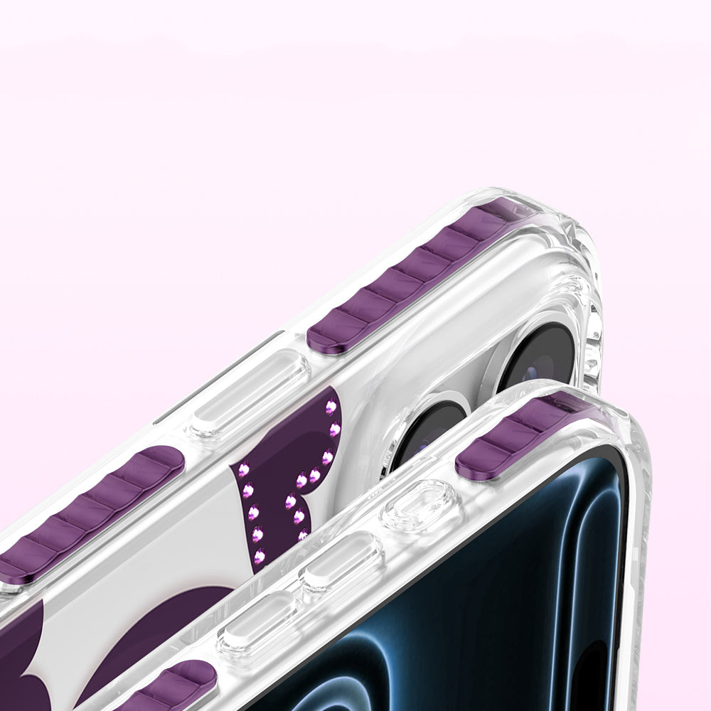 Apple iPhone 17 Pro Max Kılıf M-Safe Şarj Özellikli Zore Paris Elvo Sert PC Kapak