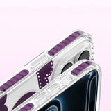 Apple iPhone 17 Pro Max Kılıf M-Safe Şarj Özellikli Zore Paris Elvo Sert PC Kapak
