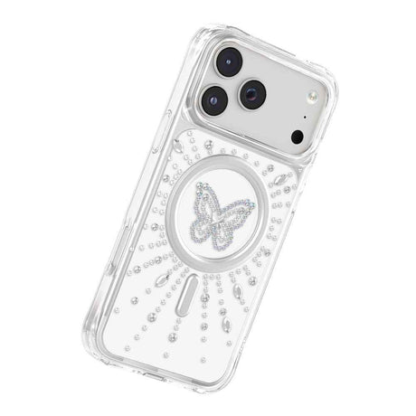 Apple iPhone 17 Pro Max Kılıf M-Safe Şarj Özellikli Zore Paris Mova Sert PC Kapak