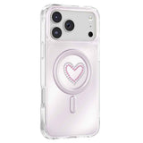 Apple iPhone 17 Pro Max Kılıf M-Safe Şarj Özellikli Zore Paris Mova Sert PC Kapak