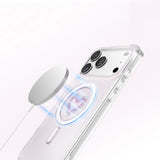 Apple iPhone 17 Pro Max Kılıf M-Safe Şarj Özellikli Zore Paris Mova Sert PC Kapak