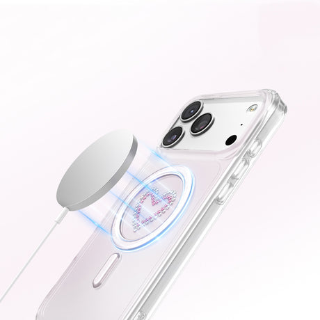 Apple iPhone 17 Pro Max Kılıf M-Safe Şarj Özellikli Zore Paris Mova Sert PC Kapak