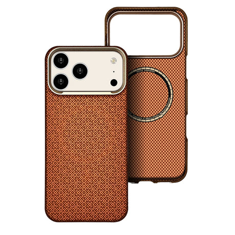 Apple iPhone 17 Pro Max Kılıf M-Safe Şarj Özellikli Zore Paris Vax Sert PC Kapak