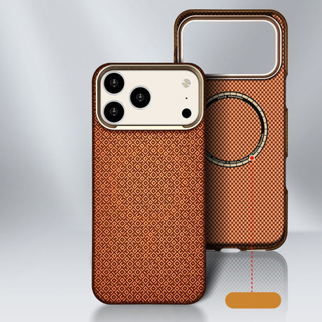Apple iPhone 17 Pro Max Kılıf M-Safe Şarj Özellikli Zore Paris Vax Sert PC Kapak
