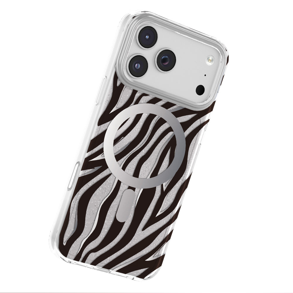 Apple iPhone 17 Pro Max Kılıf M-Safe Şarj Özellikli Zore Paris Veyro TPU Kapak