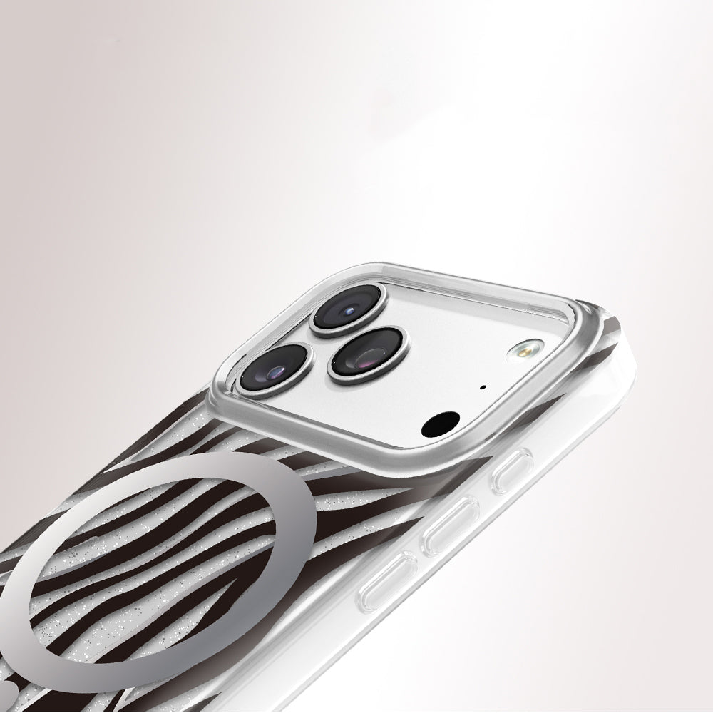 Apple iPhone 17 Pro Max Kılıf M-Safe Şarj Özellikli Zore Paris Veyro TPU Kapak