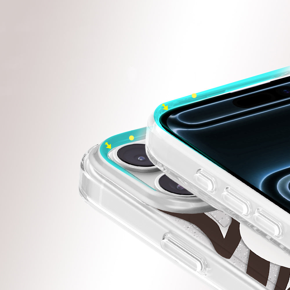 Apple iPhone 17 Pro Max Kılıf M-Safe Şarj Özellikli Zore Paris Veyro TPU Kapak