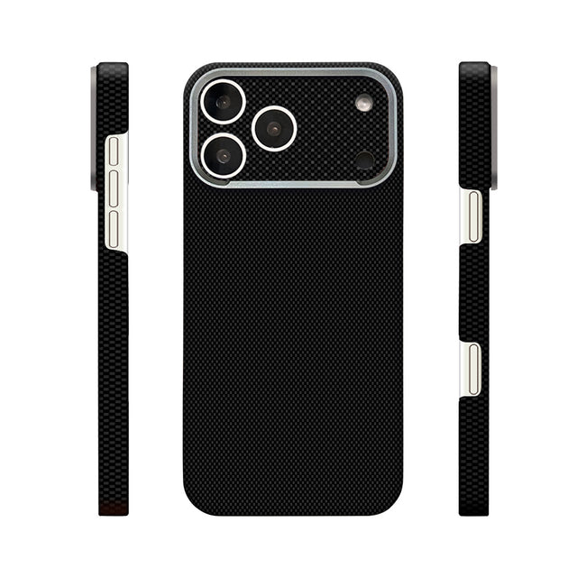 Apple iPhone 17 Pro Max Kılıf M-Safe Şarj Özellikli Zore Paris Zerre Sert PC Kapak