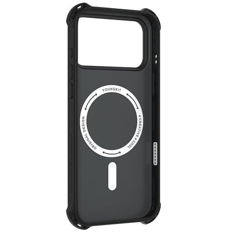 Apple iPhone 17 Pro Max Kılıf Mat Renkli Tasarım Youngkit True Color Serisi Kapak