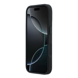 Apple iPhone 17 Pro Max Kılıf Mercedes Benz Orjinal Lisanslı M-safe Şarj Özellikli 3D Metal Logolu Wood Deri Dokumalı Kapak