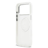 Apple iPhone 17 Pro Max Kılıf Mercedes Benz Orjinal Lisanslı M-safe Şarj Özellikli Buzlu PC Nostaljik Yıldız Dizayn Kapak